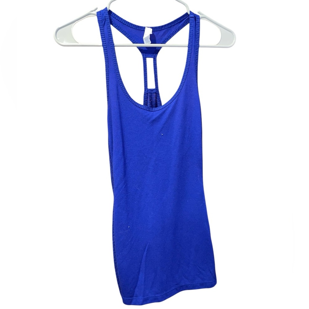 Under Armour Women's Small - Royal Blue Racerback Athletic Tank Top Lightweight